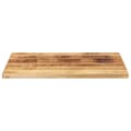 Miniatyrbillede 3 af 9: bordplade 70x50x2,5 cm rektangulær massivt ru mangotræ