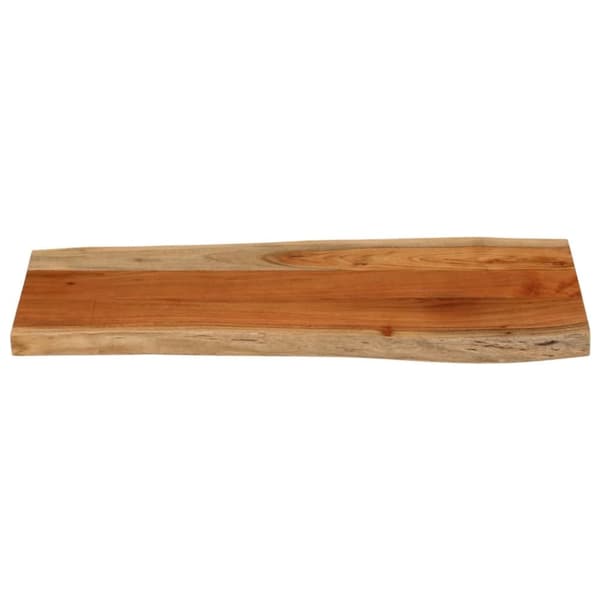 bordplade 90x40x3,8 cm rektangulær massivt akacietræ