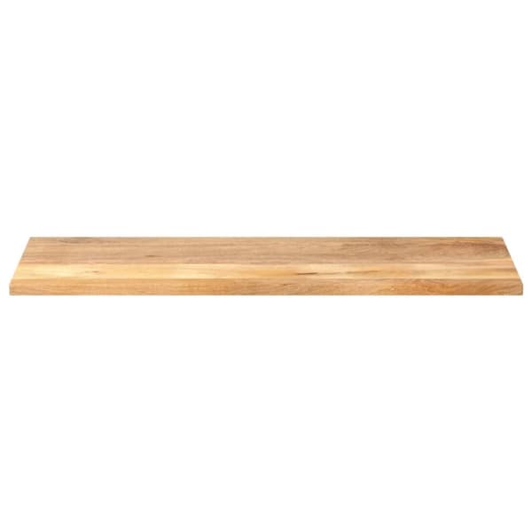 bordplade 140x50x2,5 cm rektangulær massivt mangotræ