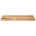 Miniatyrbillede 3 af 9: bordplade 100x70x3,8 cm rektangulær massivt mangotræ