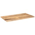 Miniatyrbillede 2 af 9: bordplade 100x70x3,8 cm rektangulær massivt mangotræ