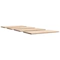 Miniatyrbillede 5 af 10: bordplader 4 stk. 100x50x2,5 cm rektangulær massivt fyrretræ