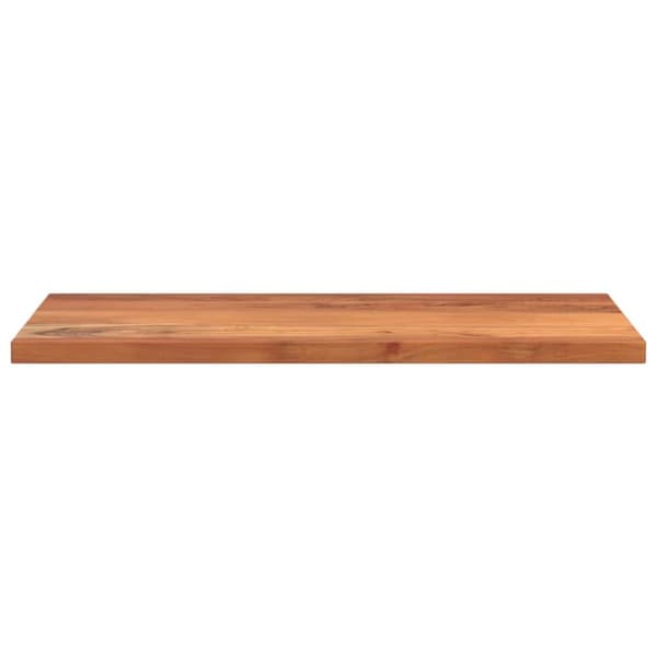bordplade 110x50x3,8 cm rektangulær massivt akacietræ