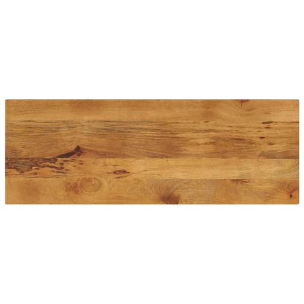 Pöytälevy 160x50x2,5 cm suorakaide täysi mangopuu