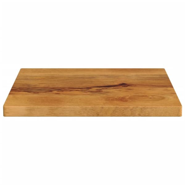 bordplade 50x50x3,8 cm firkantet massivt mangotræ