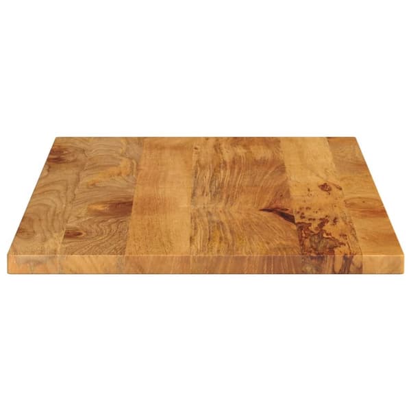 bordplade 100x70x3,8 cm rektangulær massivt mangotræ