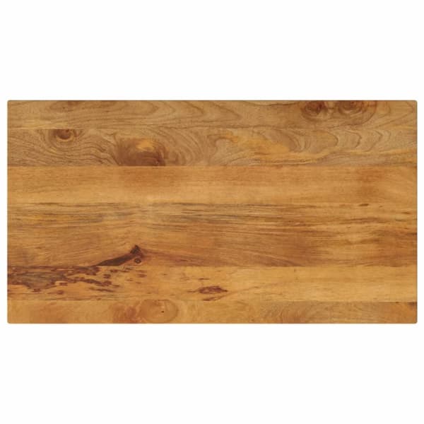 bordplade 100x70x3,8 cm rektangulær massivt mangotræ