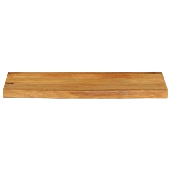 Bordsskiva 70x20x2,5 cm levande kant massivt mangoträ