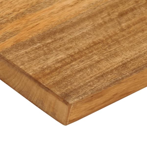 Bordsskiva 70x20x2,5 cm levande kant massivt mangoträ