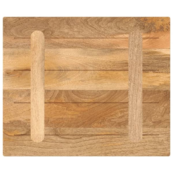 bordplade 60x50x3,8 cm rektangulær massivt mangotræ