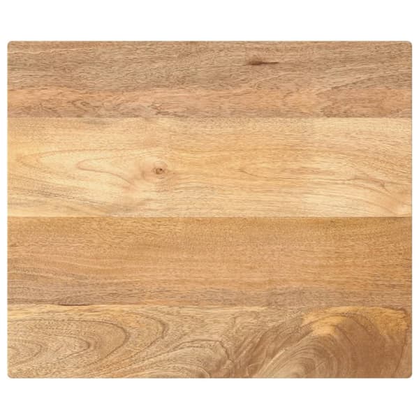 bordplade 60x50x3,8 cm rektangulær massivt mangotræ