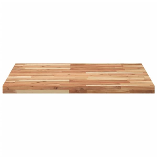 Bordsskiva fyrkantig 80x80x4 cm massivt akaciaträ