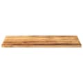 Miniatyrbillede 3 af 9: bordplade 110x60x2,5 cm rektangulær massivt ru mangotræ