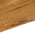 Miniatyrbillede 7 af 9: bordplade 110x40x2,5 cm naturlig kant massivt mangotræ