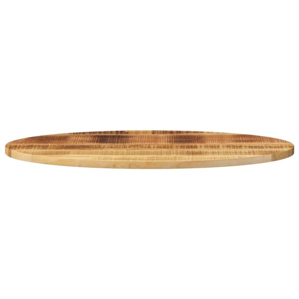 Pöytälevy 120x50x2,5 cm ovaali täysi mangopuu