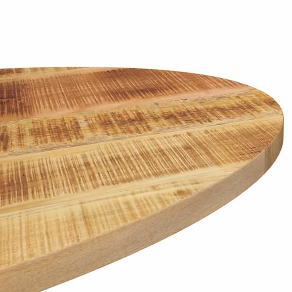 Pöytälevy 120x50x2,5 cm ovaali täysi mangopuu