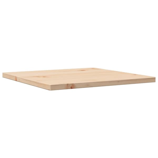 Bordsskiva 50x50x1,7 cm fyrkantig massiv furu