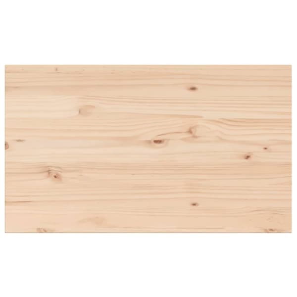 bordplader 3 stk. 80x47x2,5 cm rektangulær massivt fyrretræ