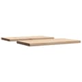 Miniatyrbillede 5 af 10: bordplader 2 stk. 60x30x2,5 cm rektangulær massivt fyrretræ