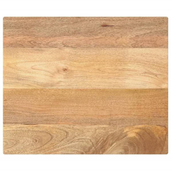 bordplade 60x50x2,5 cm rektangulær massivt mangotræ