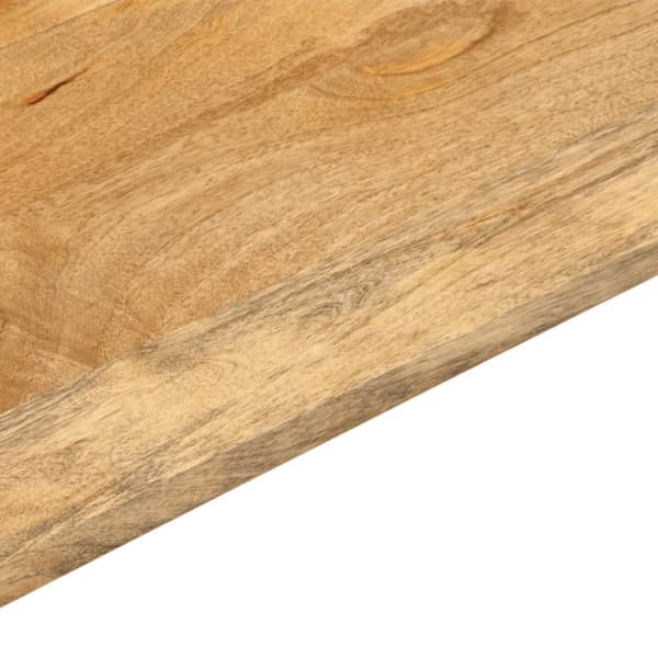 Bordsskiva 60x60x3,8 cm fyrkantig massivt mango-trä