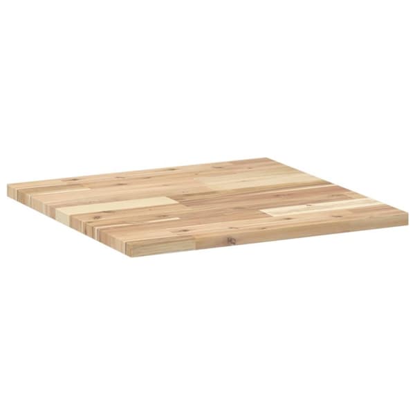 Bordsskiva fyrkantig 50x50x2 cm massivt akaciaträ