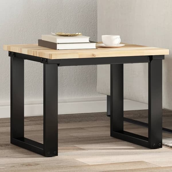 Bordsskiva fyrkantig 50x50x2 cm massivt akaciaträ
