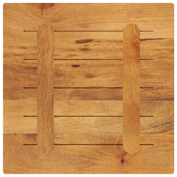 vidaXL Bordplate 50x50x3,8 cm firkantet heltre mango