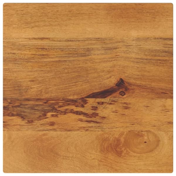 vidaXL Bordplate 50x50x3,8 cm firkantet heltre mango