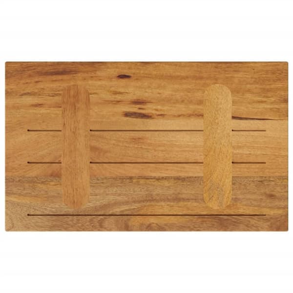 vidaXL Bordplate 40x20x3,8 cm rektangulær heltre mango