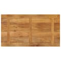 Miniatyrbilde 5 av 9: vidaXL Bordplate 120x50x2,5 cm rektangulær heltre mango