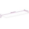 Miniatyrbilde 9 av 9: vidaXL Bordplate 120x50x2,5 cm rektangulær heltre mango