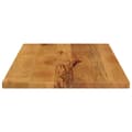 Miniatyrbilde 4 av 9: vidaXL Bordplate 80x50x2,5 cm rektangulær heltre mango