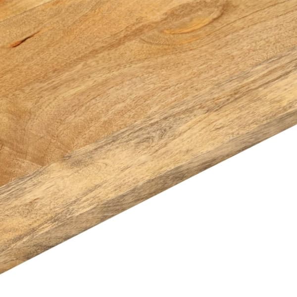 vidaXL Bordplate 100x50x2,5 cm rektangulær heltre mango