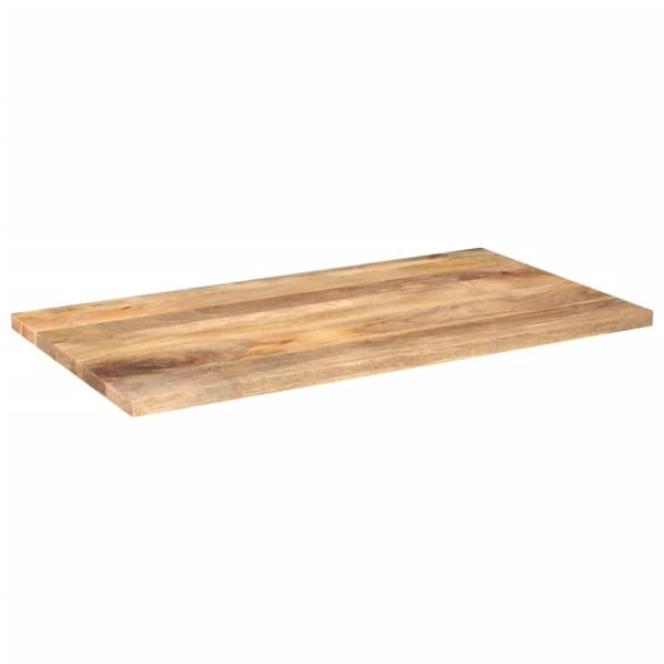 vidaXL Bordplate 100x50x2,5 cm rektangulær heltre mango