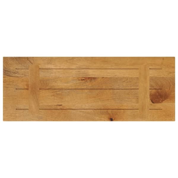 vidaXL Bordsskiva 70x20x2,5 cm rektangulär massivt mango-trä