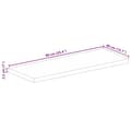 Pikkukuva 9 / 9: vidaXL Pöytälevy 90x40x2,5 cm suorakaide täysi mangopuu