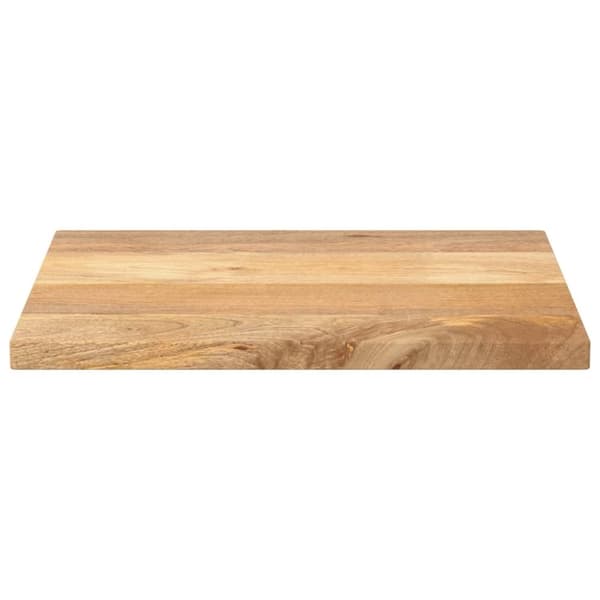 vidaXL bordplade 60x50x3,8 cm rektangulær massivt mangotræ