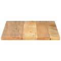 Miniatyrbillede 4 af 9: vidaXL bordplade 80x70x3,8 cm rektangulær massivt mangotræ