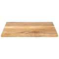 Miniatyrbilde 3 av 9: vidaXL Bordplate 70x70x3,8 cm firkantet heltre mango