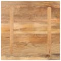 Miniatyrbilde 5 av 9: vidaXL Bordplate 70x70x3,8 cm firkantet heltre mango