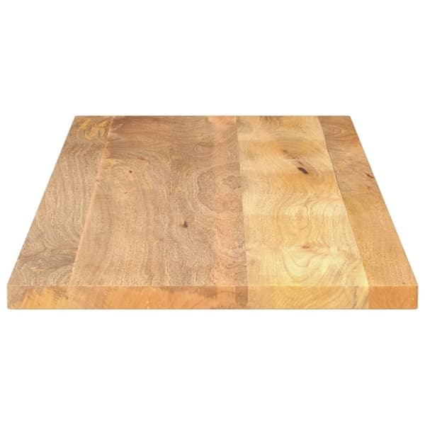 vidaXL Bordsskiva 140x50x2,5 cm rektangulär massivt mango-trä