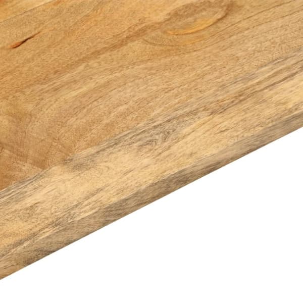 vidaXL Bordsskiva 140x50x2,5 cm rektangulär massivt mango-trä