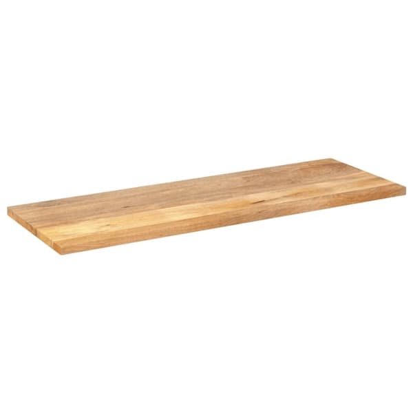 vidaXL Bordsskiva 140x50x2,5 cm rektangulär massivt mango-trä