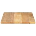 Miniatyrbilde 4 av 9: vidaXL Bordplate 70x60x3,8 cm rektangulær heltre mango