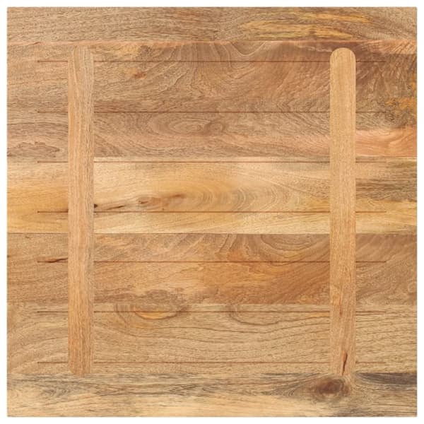 vidaXL Bordplate 80x80x3,8 cm firkantet heltre mango