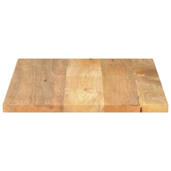 vidaXL bordplade 70x60x3,8 cm rektangulær massivt mangotræ