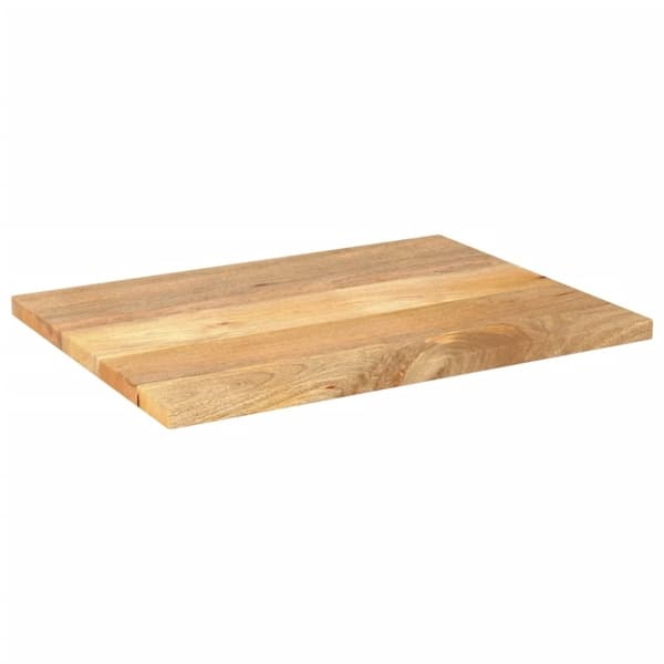 vidaXL bordplade 70x60x3,8 cm rektangulær massivt mangotræ