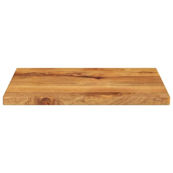 vidaXL bordplade 60x50x2,5 cm rektangulær massivt mangotræ