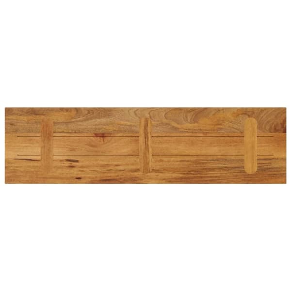 vidaXL Pöytälevy 100x20x2,5 cm suorakaide täysi mangopuu